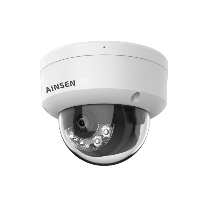 AINSEN 8 MP Smart Hybrid Light Fixed Dome Network Camera